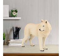 Taidda Simulation Wolf Mini Decoration, Eco-friendly Animal Model Toy for Home Decor and Early Childhood Education (big bad wolf)