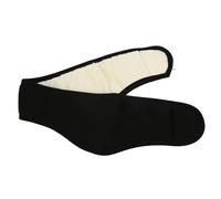 Taidda Sleep Earmuff Adjustable Noise Reduction Ear Wrap for Peaceful Sleep Men Women Study Travel Breathable Cotton Cloth (Black)