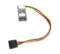 Taidda Socket Adapter Converter Card, M2 to M.2 NGFF to 7Pin Horizontal Converter Adapter M.2 Vertical 7Pin Hard Disk Drive Ssd Pcba Extension Card+4Pin