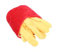 Taidda Soft Plush Dog Chew Toys Simulation French Fries for Small Medium Dogs, Encouraging Chewing, Pet Toy for Loneliness Relief, Plush Material