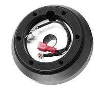 Taidda Steering Wheel Short Hub Adapter Kit Double Drilled Fit for Mazda Miata RX-7, Stable Performance Install or Remove Steering Wheel for Enthusiasts, 1 Short Hub Adapter