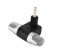 Taidda Stereo Mini Mic Unidirectional X 2 Highly Affordable 0-90 Degrees Adjustable Angle Gold-plating Plug for Android 3.5mm Portable Mic