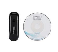 Taidda- Streamlined Appearance 300M Network Card Wireless Smart Network Card Reliable Connection Built-in Smart Dual Antenna Office for Home