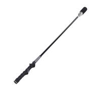 Taidda Swing Speed Trainer Swing Training Aid Click Stick for Golf Right Handed with Non Slip Grip 32.68in Heavy Weight to Improve Strength Tempo Wrist Angle (Black)