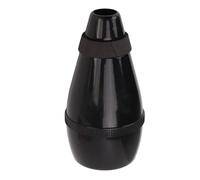 Taidda Trumpet Practice Mute Lightweight ABS Silencer for Jazz Band Players Students Beginners ND24 (Black)