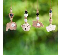 Taidda Unique Design Baby Teething Ring Hanging Pendant Gym Toy Set, Pack of 4, Enhances Baby's Fine Motor Skills, Beautiful Decor for Baby Gym Frames, Non- Material (Taiddav1gc847wqx-10273373)