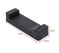 Taidda Universal LED Indicator External Battery Charger for S3 S4 Phone, Fireproof Shatterproof Material, Smart Detect Auto Shut-off, 6-9cm Compatible Batteries, Green Light Display When Full