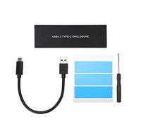 Taidda USB3.1 to M.2 NVME SSD Case, High Speed External Mobile SSD Enclosure USB3.1 to M.2 NVME SSD Case