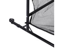 Taidda Volleyball Training Net Portable Adjustable Volleyball Practice Net with 6 Angle Settings Built in Ball Collector and Wheels for Individual Team Training