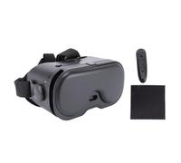 Taidda VR Headset 3D Virtual Reality Glasses 120° FOV Adjustable for Phone 5-7 Inch with Controller Blue Light Blocking Lenses (Black)