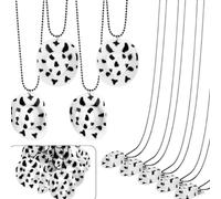 Taidda Western Cowboy Hat Necklace, 12 Pcs Set | Durable plastic, 86cm chains, vibrant colors for theme parties, ideal for costume events