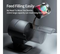Taidda WiFi Fish Feeder, Automatic Aquarium Feeder, Large Capacity 210ML with APP Control & Scientific 7 Degree Tilt Design, Ideal for Fish Food, Particle & Flake Feed