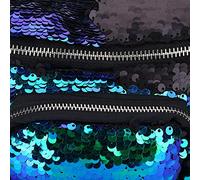 Taidda Women Fashionable Sequins Shining Waist Pouch Bag for Party Club Events in Polyester Materials Shown in Picture for Fashionable Women