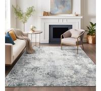 Taidianolp Area Rugs 4 x 6 ft,Grey Black Brown Abstract Modern,Multicolour, 120 x 180 cm,Living Room Decor Aesthetic Rug Bedroom Carpet Floor,