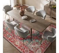 Taidianolp Area Rugs 4 x 7 ft,Red Yellow Vintage Oriental Floor Decor,Green, 120 x 210 cm,Living Room Rug Carpet Floor Mat Bedroom Aesthetic Decorations