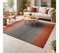 Taidianolp Area Rugs Rectangular,Modern Orange, Gray, 50 x 80 cm,Welcome Mat Entryway Rug Bathroom Floor Mat Entry Entrance