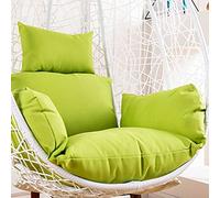 Taifuan Hanging Chair Swing Cushion, Egg Chair Cushion Only, Outdoor Hanging Swing Chair Seat Cushion Replacement,Removable and Washable Hanging Basket Cushion for The Terrace Outdoor