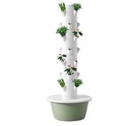 Taifuan Vertical Hydroponic Grow Tower System, Aeroponic Garden Tower for Fruits, Vegetables and Herbs, Indoor Outdoor Hydroponics Growing Kit for Home Gardening(7 Tier)