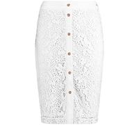 Taifun Women's Rock Gewirke Skirt, Off-White, 14 (Manufacturer Size:40)