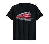 Taigatrommel Diesel-Locomotive Taiga Drum BR 120 Retro T-Shirt