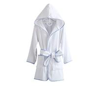 Taigood Girl's Dressing Gown Hooded Towelling Robes for Children Swimming Pool Shower Bath Robe White