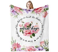 Taigzier Get Well Gifts for Women After Surgery, Inspirational Gifts for Her, Warm Hug Blanket, Thinking of You/Sympathy/Cancer Care Gifts, Encouragement Healing Throw Blanket 60"X50"