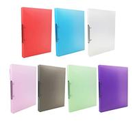 Taihely A4 Ring Binder File Folder Loose-Leaf Paper Storage Folder for Document Paper Organization School Office Stationery Accessories