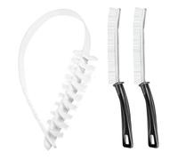 TAIHOBO 3 Pieces Drum Washing Machine Cleaning Brush, Crevice Cleaning Brush, Brush Cleaner Gap Brush, Cleaning Brush for Air Conditioner, Radiator, Cabinet Freezer and Kitchen