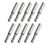 TAIHOBO Magnetic Bit Holder 60mm: 10PCS 1/4" Hex Shank Magnetic Drill Bit Holder for Impact Driver and Electric Drill, Quick Change, Compatible with Makita Dewalt Bosch Screwdriver