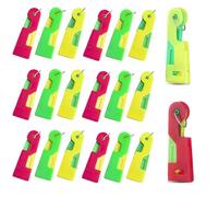 TAIHOBO Needle Threaders, Automatic Needle Threader DIY Embroidery, 20PCS Sewing Machine Needle Threader, Sewing Needle Threader Reusable, Siutable for Stitch Craft(Random Colours)