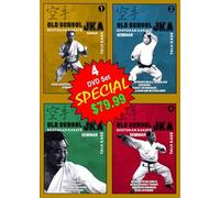 TAIJI KASE (Vol-1, 2, 3 & 4) (4 DVD Set SPECIAL) Old School Shotokan JKA Seminars
