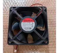 TAIJUN KD2412PMB1-6A 24V 2-wire 2-pin 6.2W 12038 12CM double ball bearing cooling fan