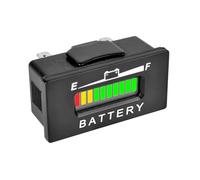 Taikemeti LED Battery Capacity Meter Battery Charge & Discharge Display, Suitable for Lead-Acid Battery-Driven Rv Forklift Golf Cart Lawn Mower. (36V)
