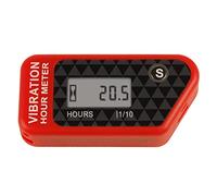 Taikemeti Wireless LCD Digital Hour Meter Maintenance Function Guage Waterproof Design Vibration Hour Meter for ATV, Trailers, Motorcycle, Electrical Equipment, Lawn Mowers and other vibrating machine