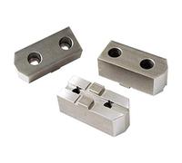 TAIKI 3900-4758 3 Piece American Standard Tongue and Groove Soft Steel Jaw Set, 8" Chuck Size