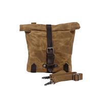 Tail Bag Motorcycle Saddle Retro Custom Waterproof Canvas Men's Shoulder Travel Casual Moto Motorbike Side Bag Motorcycle Pannier