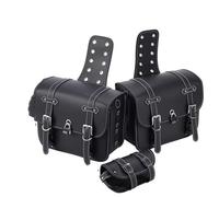 Tail Bags Rear A Pair Of Black Small Large Motorcycle Side Hanging For Bag For Saddle For Prince For Electric Car Box Anti-Theft Lock Panniers Moto(Small)