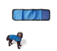 TAIL BLAZERS™ All Seasons Quality Waterproof Dog Coat Extension Belly Flap, Large (For L, XL, XXL) Blue