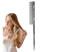 Tail Comb - Anti-Static Beating Comb with Fine Teeth for Separating, Carding, Detangling and Styling Hair | Hairdressing Combs for Women, Girls, Home and Salon Care Accessory
