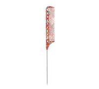 Tail Comb Teasing Comb with Stainless Steel Pintail Parting Combs for Salon Hair Stylists Teasing Fine Tooth Gifts Tail Combs