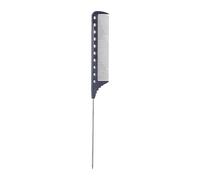 Tail Comb Teasing with Stainless Steel Pintail Parting Combs for Salon Hair Stylists Fine Tooth Gifts Long Steel Pin Combs