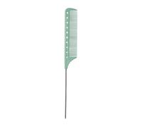 Tail Comb Teasing with Stainless Steel Pintail Parting Combs for Salon Hair Stylists Fine Tooth Gifts Long Steel Pin Combs