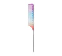 Tail Comb Teasing with Stainless Steel Pintail Parting Combs for Salon Hair Stylists Teasing Fine Tooth Gifts Parting