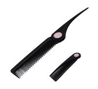 Tail Combs for Parting - Hair Tail Folding Combs | Travel Pocket Parting Comb, Fine Tooth Comb for Girls, Family, Friends, Kids