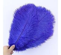 Tail Feather Ribbon, Fringe,10pcs/lot Wedding Home Decoration Table Centerpiece Crafts Plumage(Royal Blue)