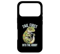 Tail First Into The Hobby Gecko Keeper Case for iPhone 17 Pro