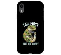Tail First Into The Hobby Gecko Keeper Case for iPhone XR