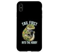 Tail First Into The Hobby Gecko Keeper Case for iPhone XS Max