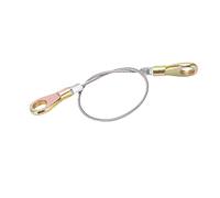 Tail Gate Cable 53045-0006 NJ Silver, Replacement for Kawasaki 610 4x4 XC CAMO 2014, Direct Fit Tailgate Cable Hook with Durable Metal Construction for ATV Utility