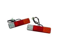 Tail Indicator Lamp 2x 10-80v 12v 24v 48v Led Forklift Tail Lights Trailer Stop Lights Reverse Lights Warning Lights Car Rear Lamps Red Amber White Car Rear Lamp(48v)